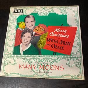 KUKLA FRAN & OLLIE: merry christmas from DECCA 12" LP 33 RPM